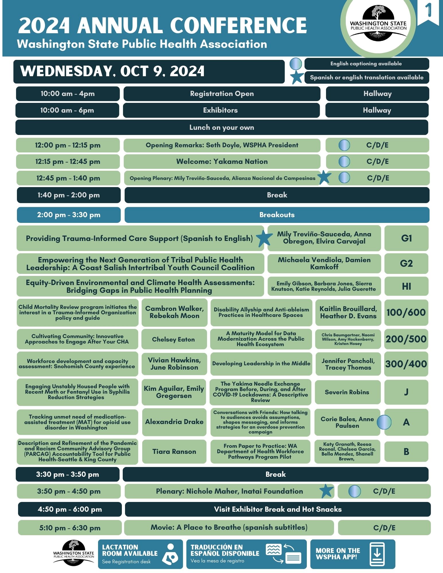 2024 Annual Conference Agenda